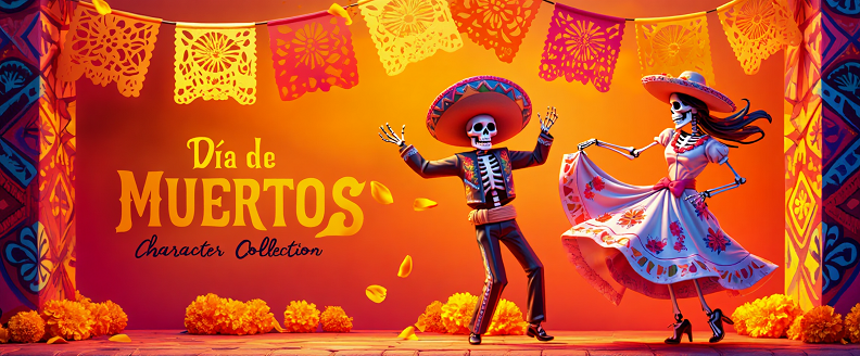 Cabecera del Día de Muertos - Material Educativo