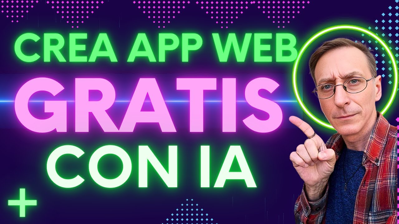 Miniatura del video sobre cómo crear una aplicación web con IA gratis