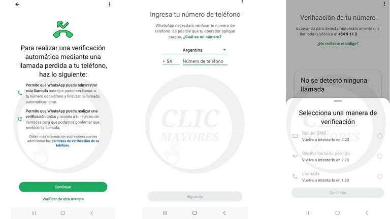 Método de recuperación de cuenta