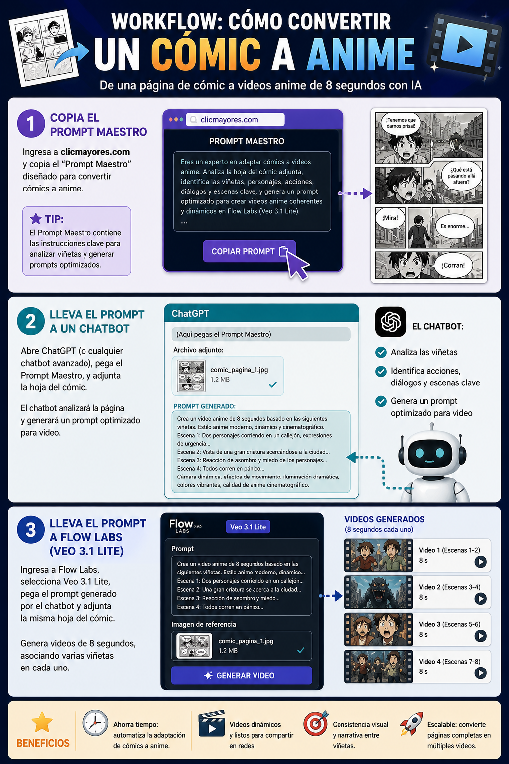 Esquema del Workflow Maestro V16.2