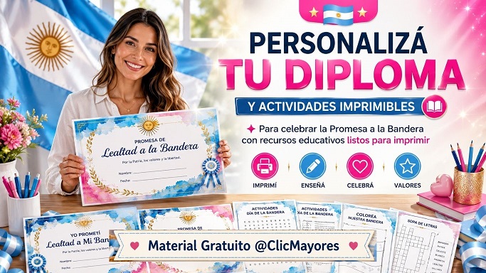 Diplomas Día de la Bandera Argentina