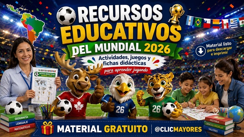 Recursos Educativos Gratuitos Mundial de Fútbol 2026