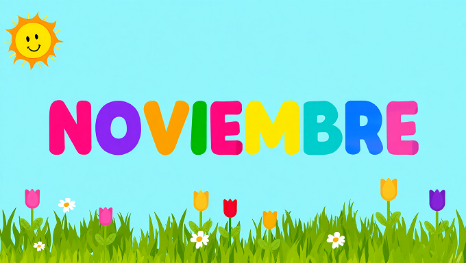 Cartelera Escolar de Noviembre