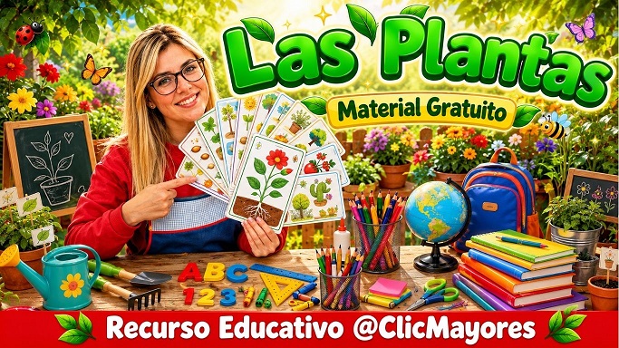 Aprendemos sobre las Plantas - Recursos Educativos ClicMayores
