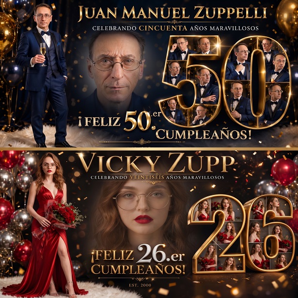 TARJETAS DE FELIZ CUMPLEAÑOS CON IA