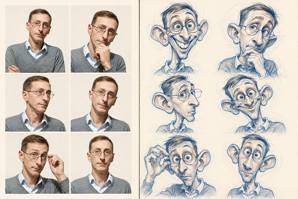 Caricaturas Multiples IA