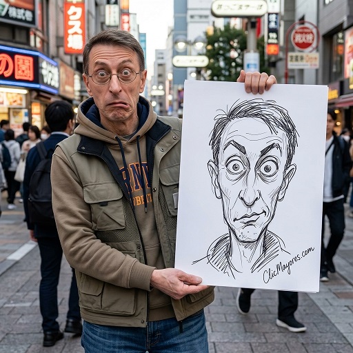 retrato de caricatura IA