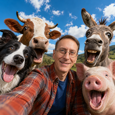 SELFIE CON ANIMALES