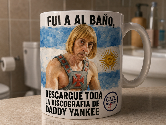 Tazas con frase IA