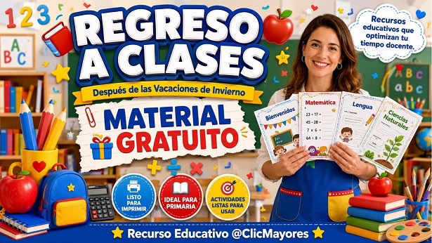 Regreso a Clases Recursos Educativos Gratuitos ClicMayores